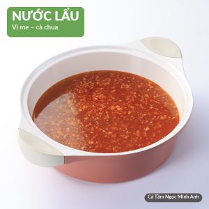 Nước lẩu vị Me - Cà chua – Cá Tầm Ngọc Minh Anh